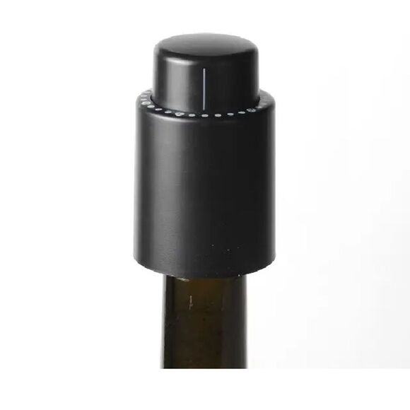 Wine Accessories 4 pc Set - Aerator, Stainless Steel Ice Cubes, 2 Stoppers - Picture 3 of 16